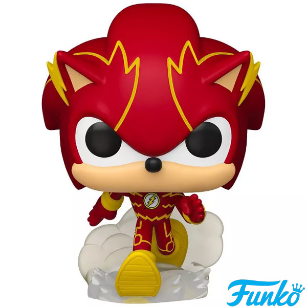 Funko POP #593 DC Justice League and Sonic - Sonic as The Flash Exclusive Figure